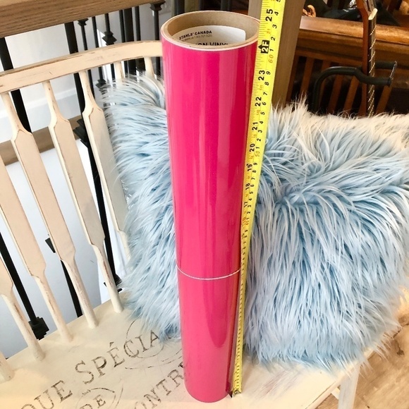 Permanent, Vinyl Roll, Hot Pink, Sign Vinyl, 24 Inches Wide x 7 Feet Long - Picture 5 of 6